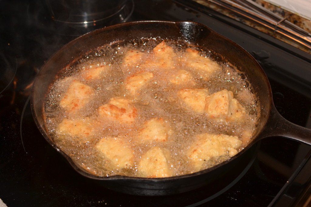 Frying Chicken Breast Chunks for Boneless Chicken Wings