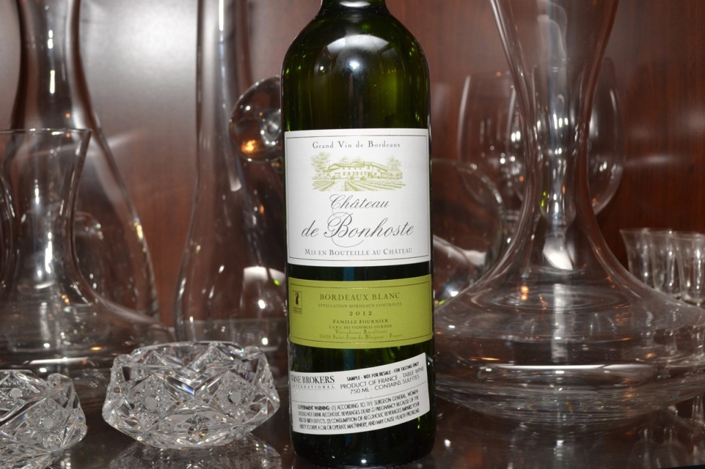 Chateau de Bonhoste Bordeaux Blanc 2012