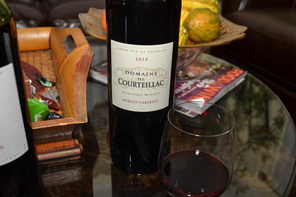 Domaine de Courteillac bordeaux Superieur 2010