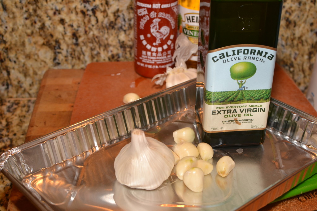Garlic and Olive Oil base for Parmesan and Garlic Chicken Wings