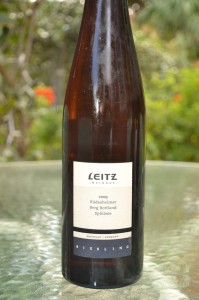 Leitz 2009 Rudesheimer Berg Rottland Riesling Spatlese