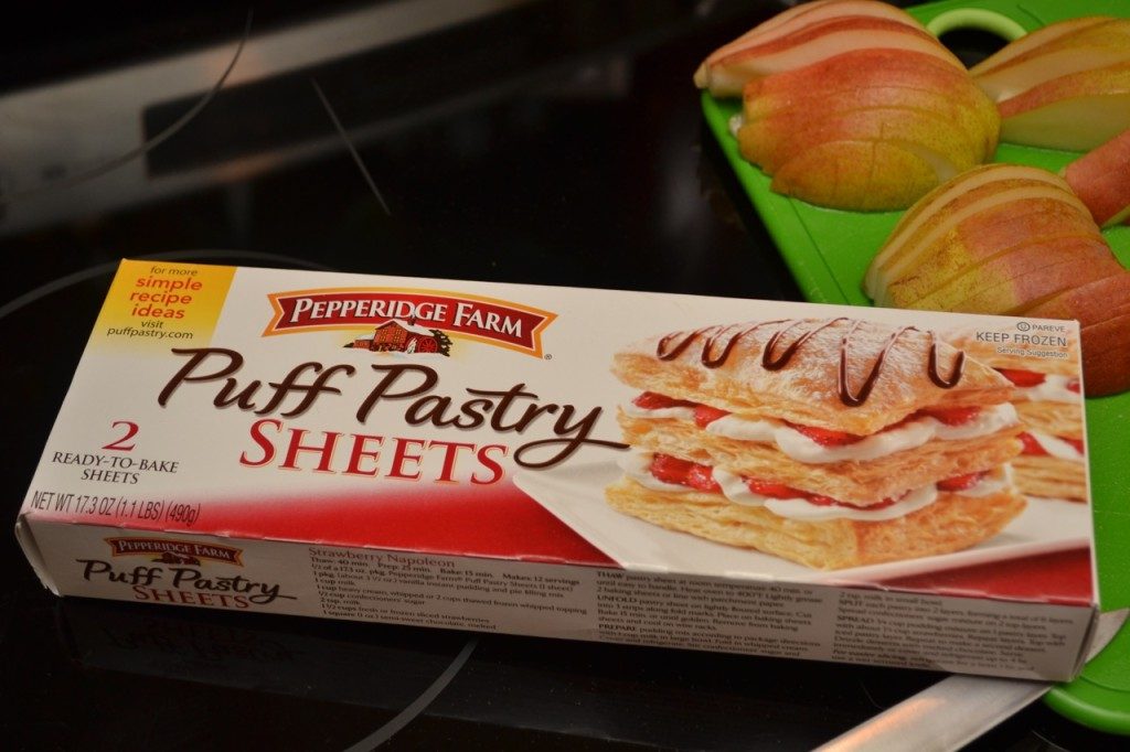 Pepperidge Farm frozen puff pasty was perfect