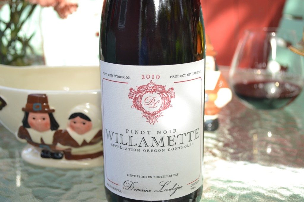Domaine Loubejac Willamette 2010 thanksgiving wine