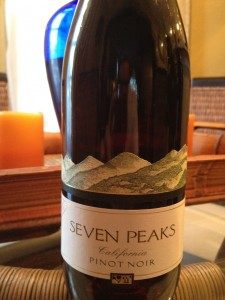 Seven Peaks 2009 Pinot Noir